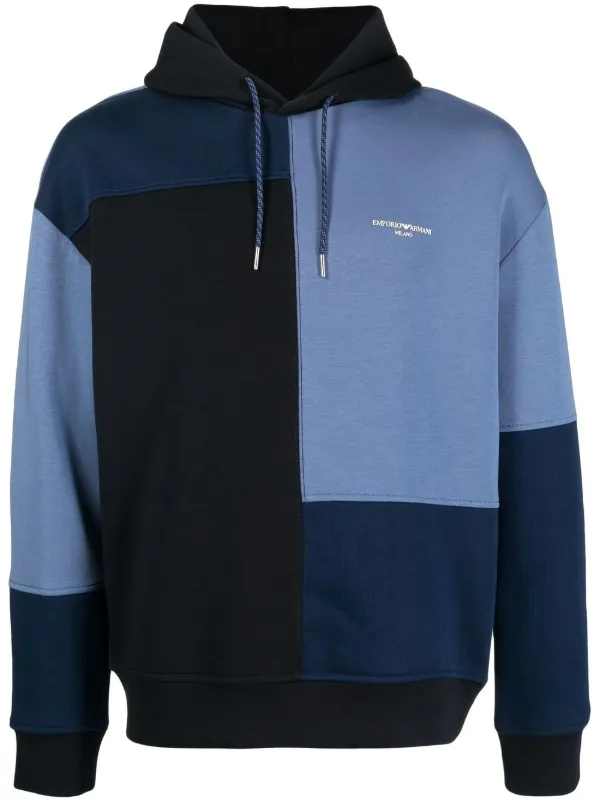 emporio armani block colour sweatshirt