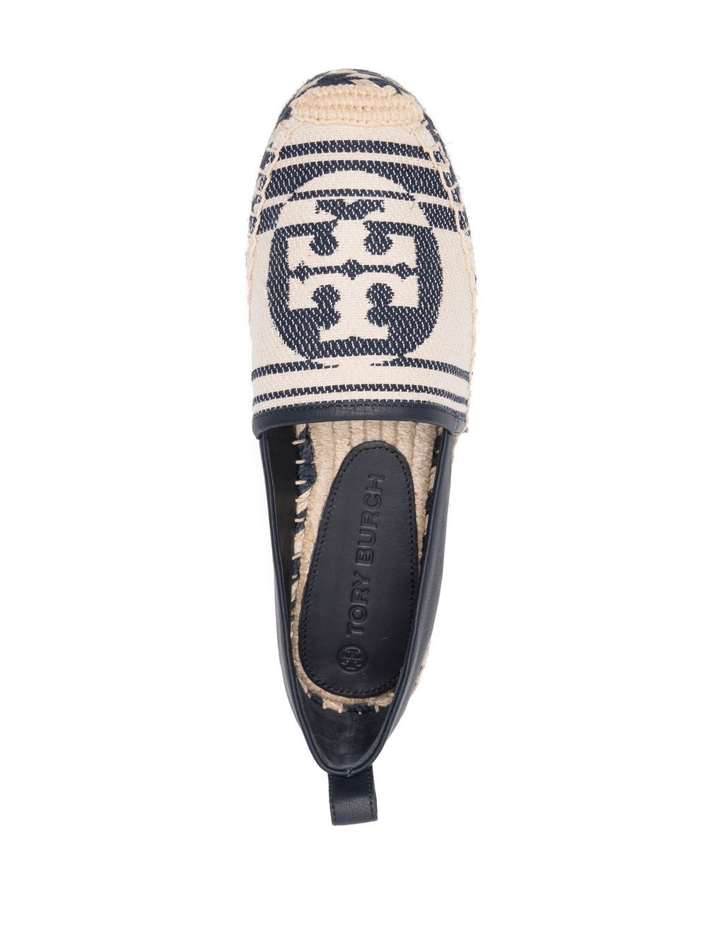 Tory Burch logo-print Detail Espadrilles - Farfetch