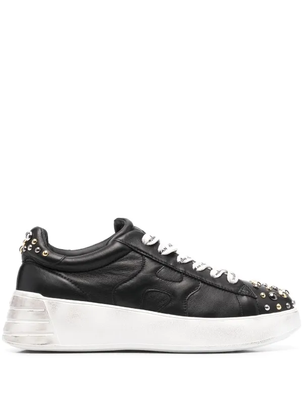 Hogan Carrie Over rebel h562 sneakers in black - HXW5620DN60PK50002