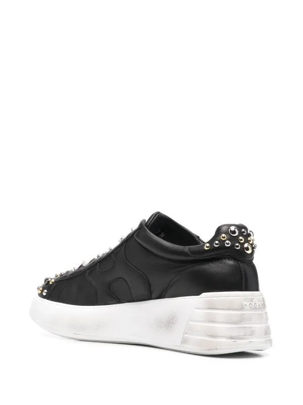 Hogan Rebel Studded low-top Sneakers - Farfetch