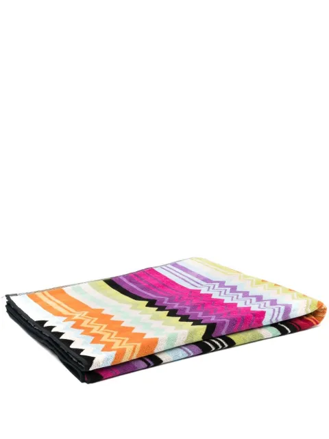 Missoni Home toalla con motivo en zigzag