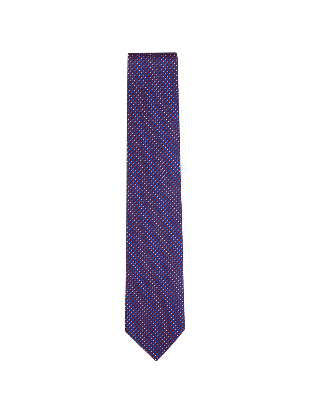 Eton patterned tie - Blu