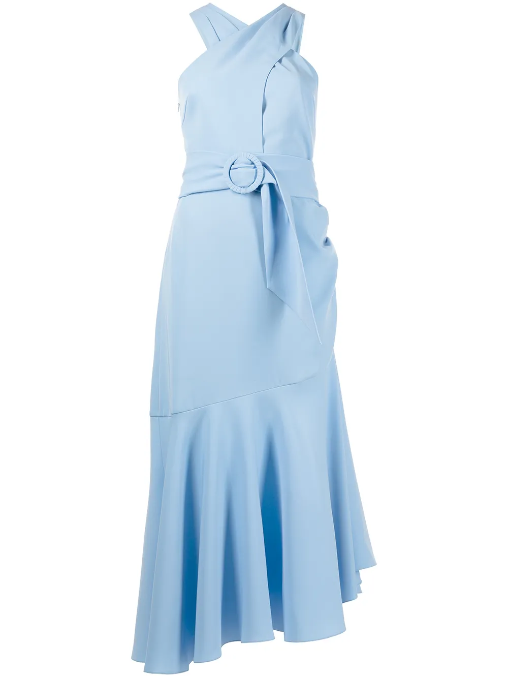 

Sachin & Babi vestido midi Naomi ajustado - Azul