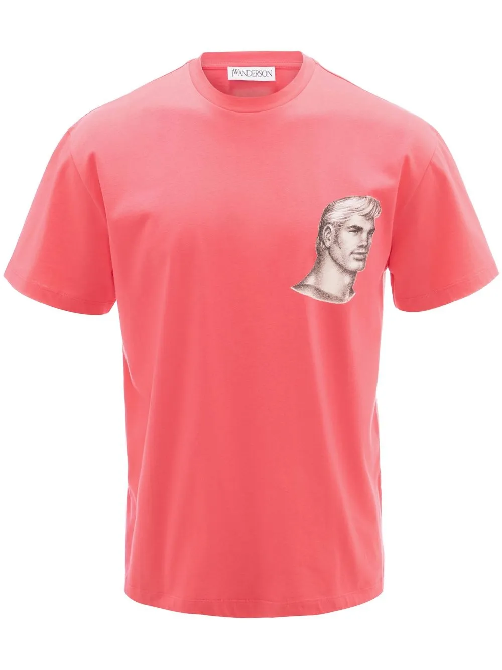 

JW Anderson playera de JW Anderson x Tom of Finland - Rosado