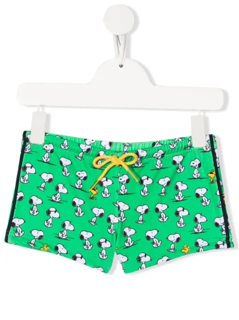 MC2 Saint Barth Kids x Peanuts Snoopy-print swim shorts
