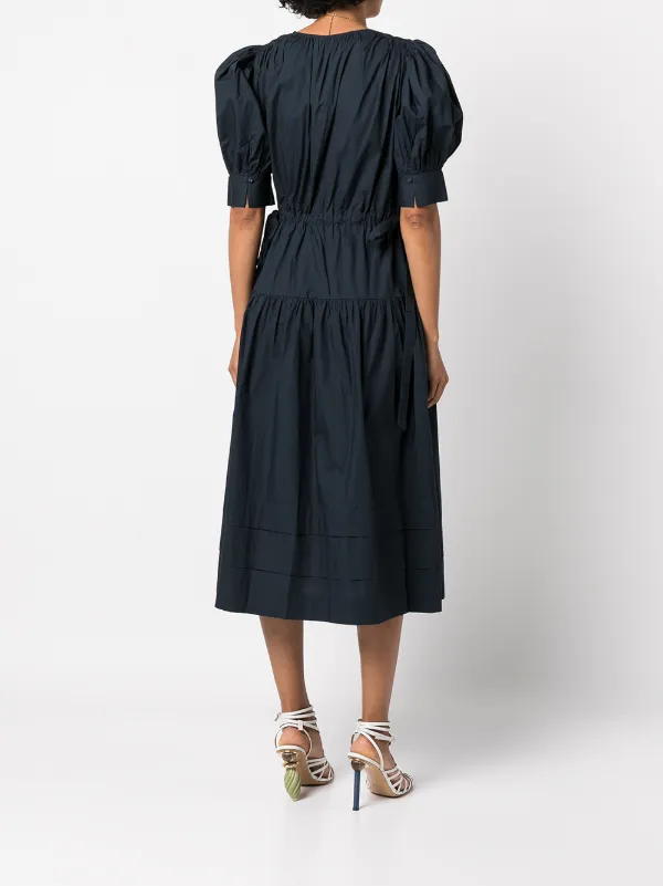 Ulla Johnson Imani Midi Cotton Dress 
