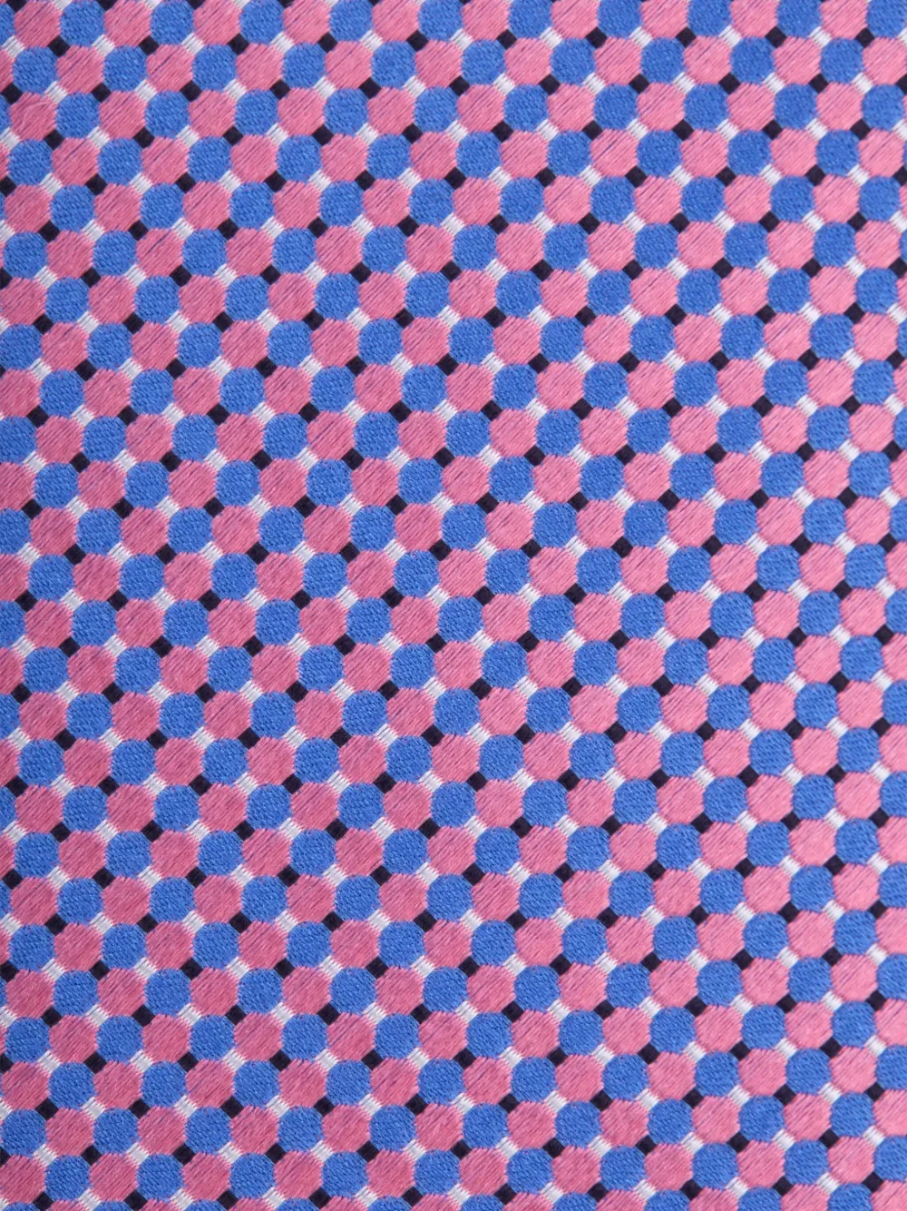 Eton geometric-patterned silk tie | Image 2