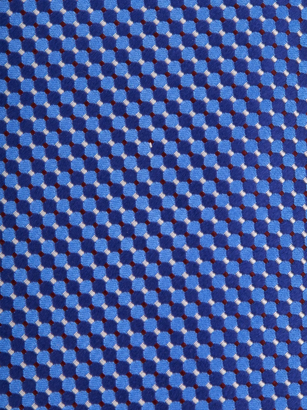 Eton geometric-pattern silk tie | Image 2