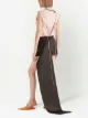 Prada double satin mini skirt