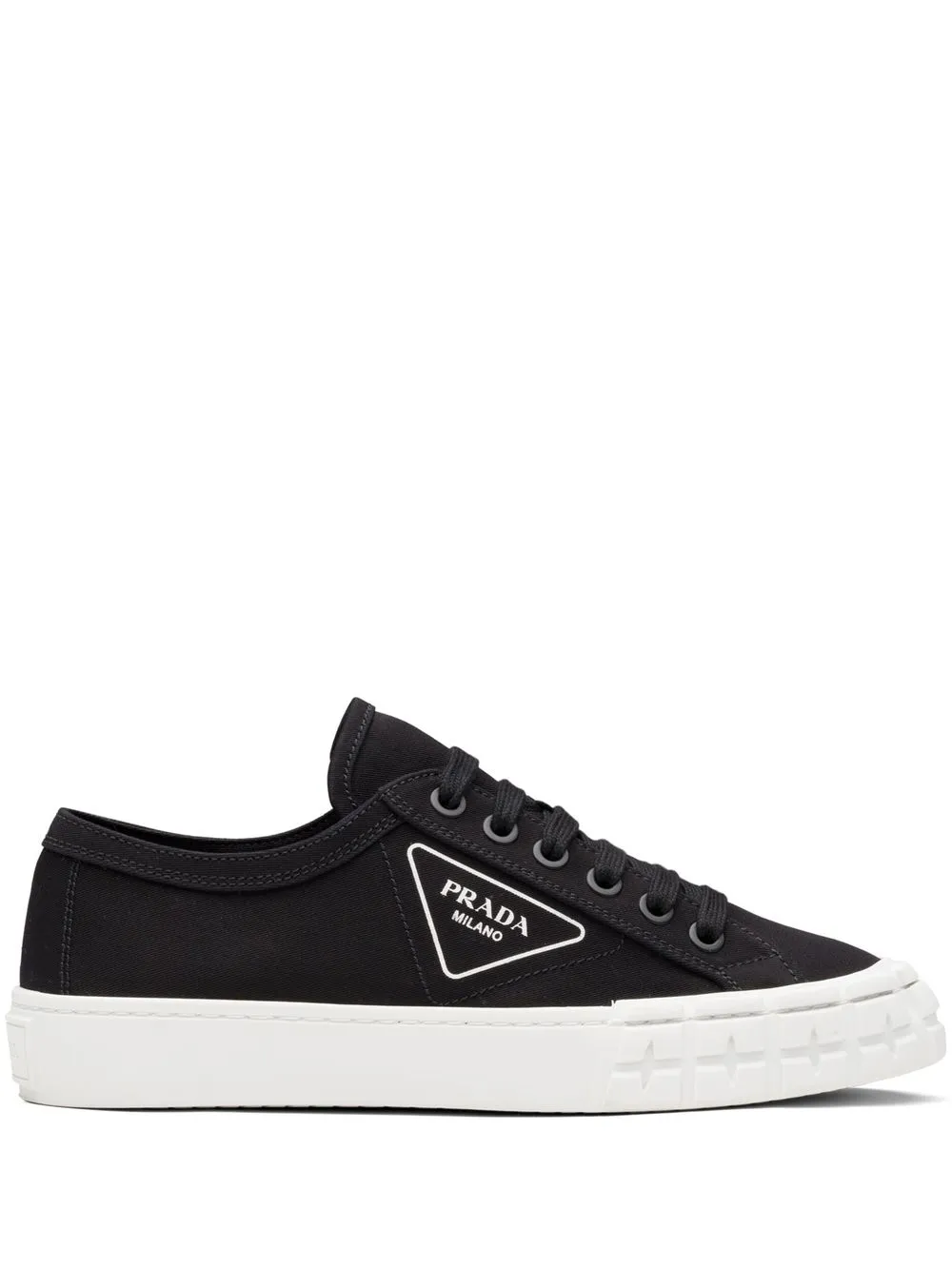 

Prada Wheel low-top sneakers - Black