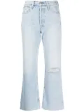 rag & bone Maya high-rise cropped flared jeans - Blue