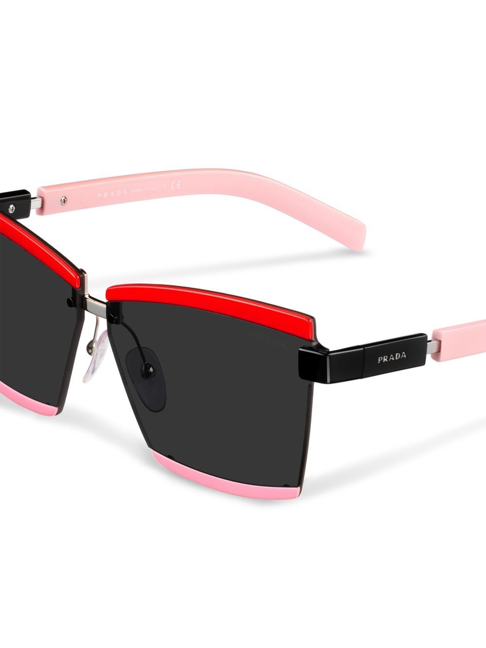 Prada Eyewear Duple oversized-frame Sunglasses - Farfetch