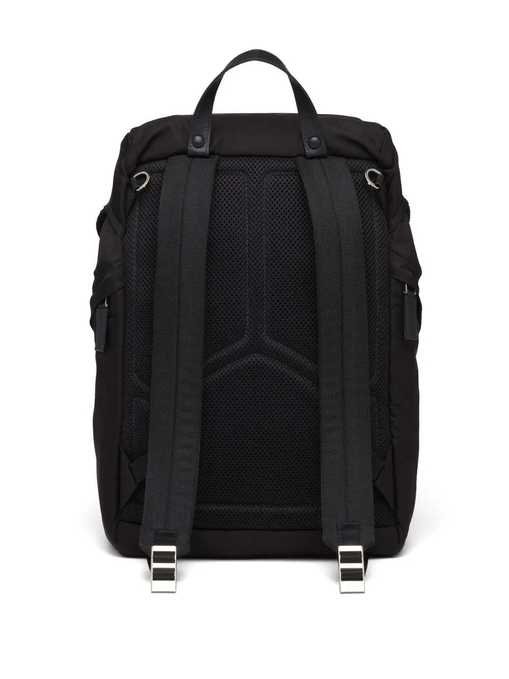 Prada Rugzak met trekkoord Zwart