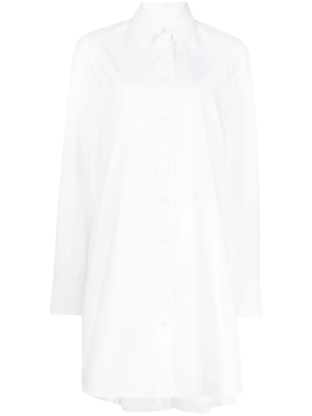 

Viktor & Rolf blusa Bring Sexy Back con encaje incorporado - Blanco