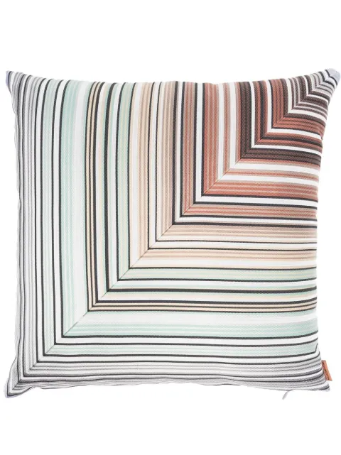 Missoni Home cojín con rayas estampadas