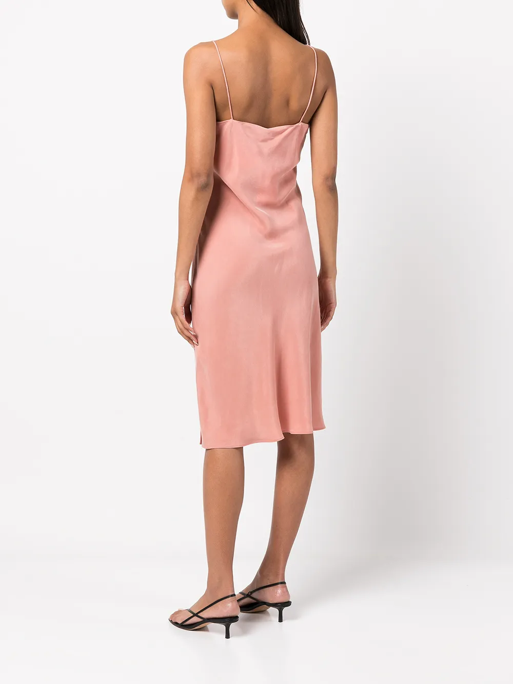 Anine bing store pink slip dress