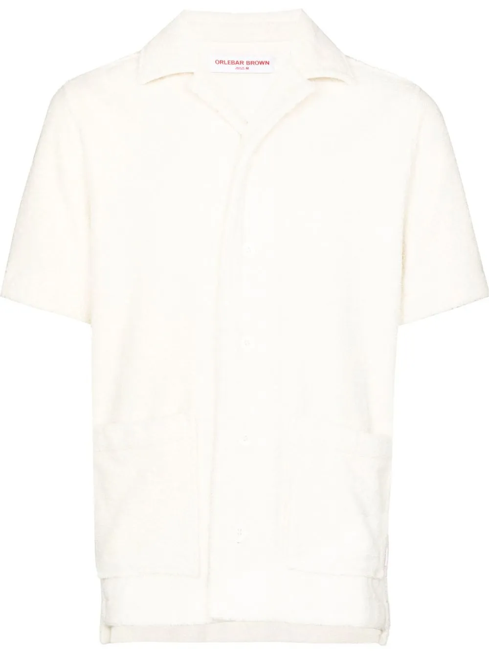 

Orlebar Brown Griffith terry cloth-effect shirt - Neutrals