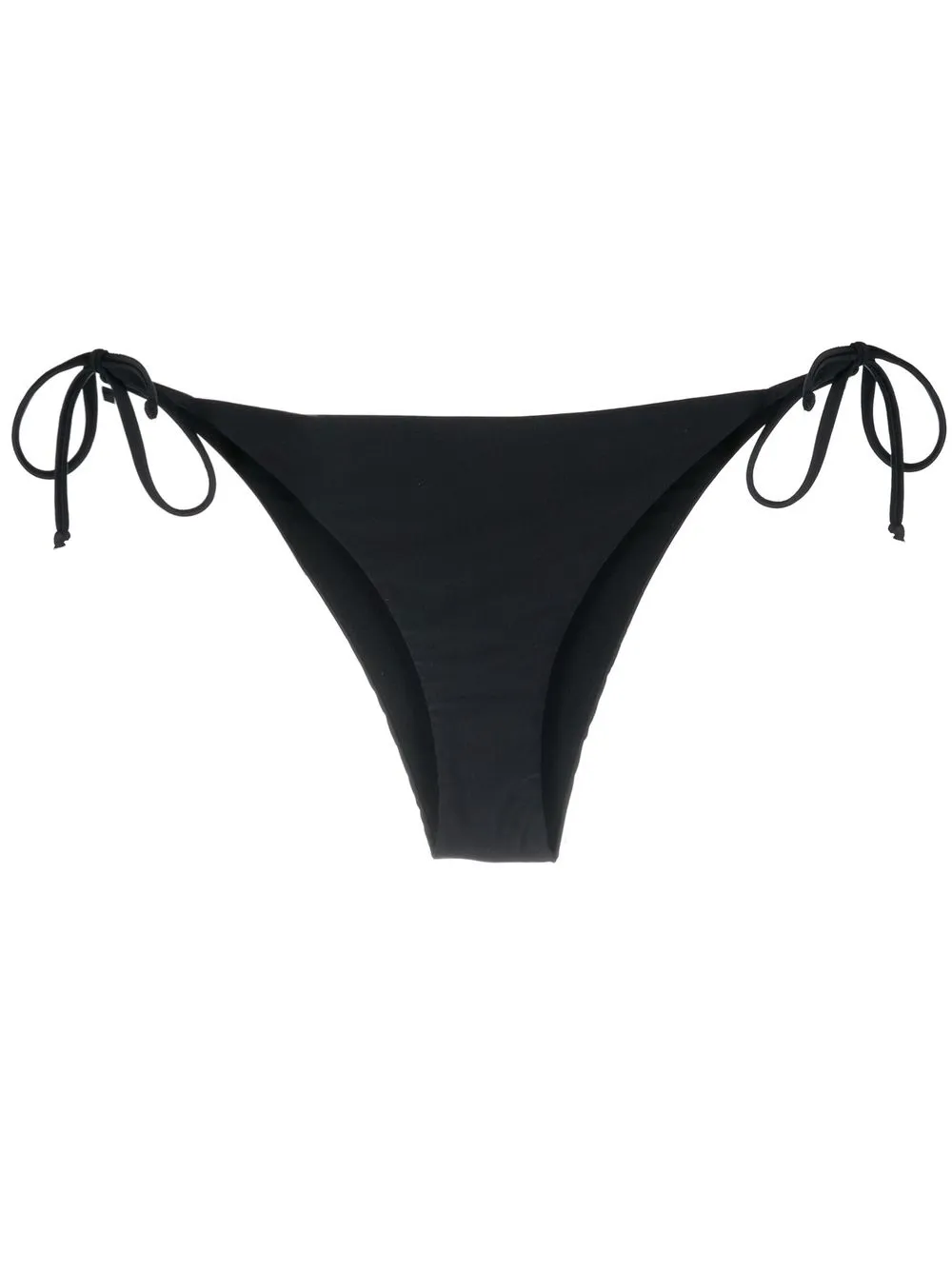 

Moschino bikini bottom con logo estampado - Negro