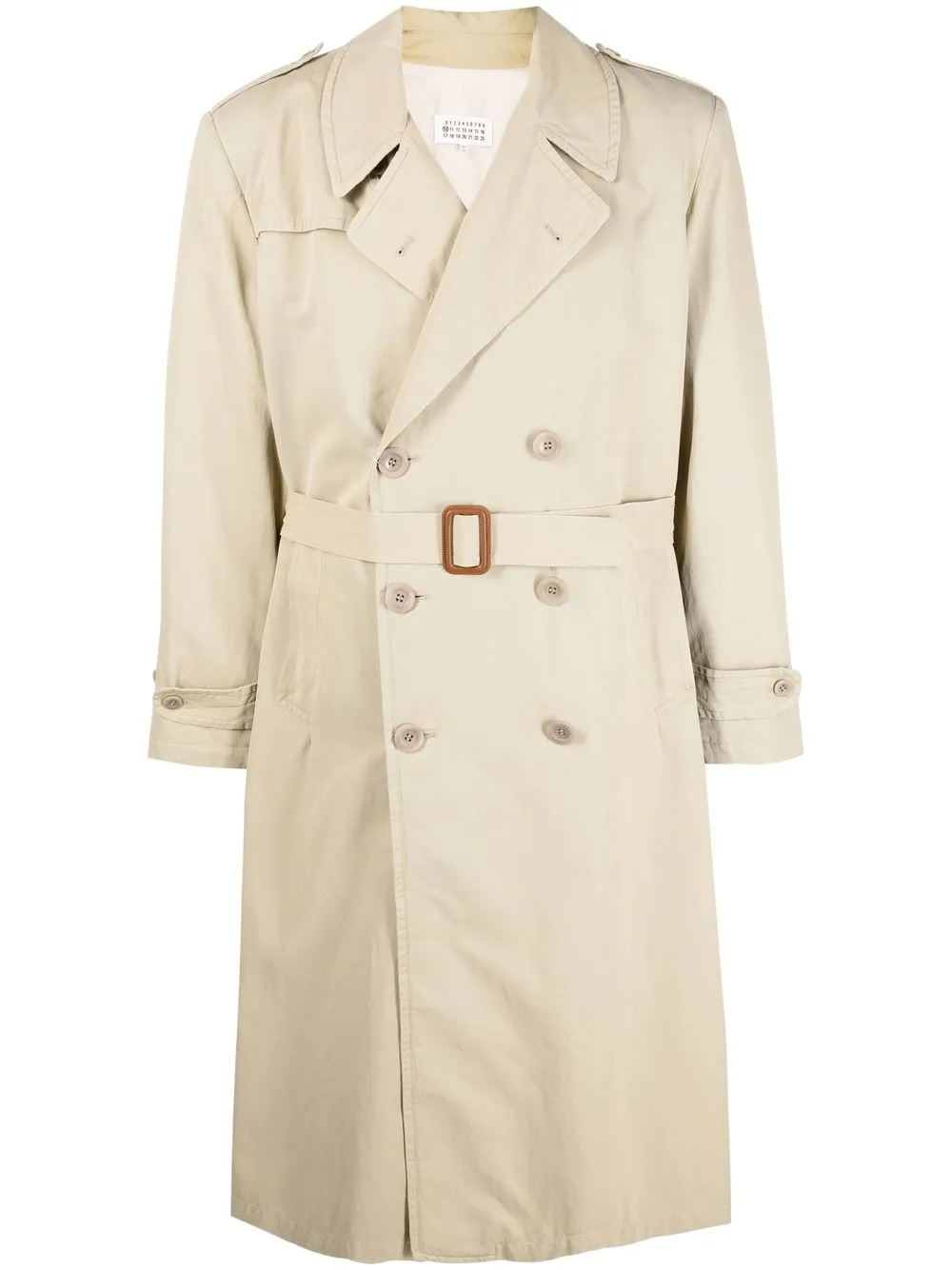 mid-length trench coat