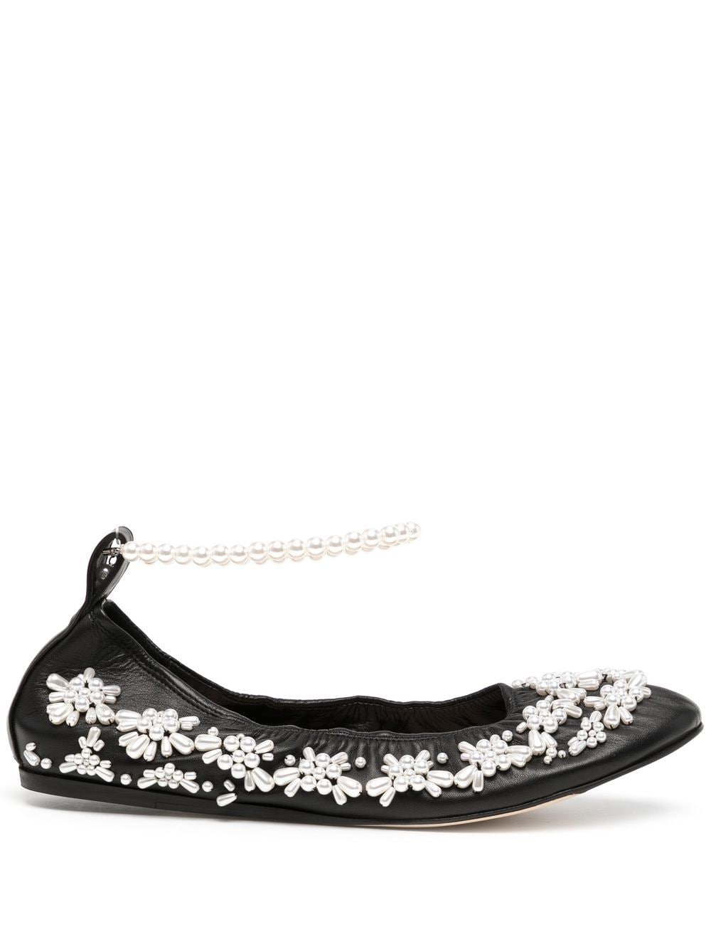 Simone Rocha pearl-embellished ballerina shoes