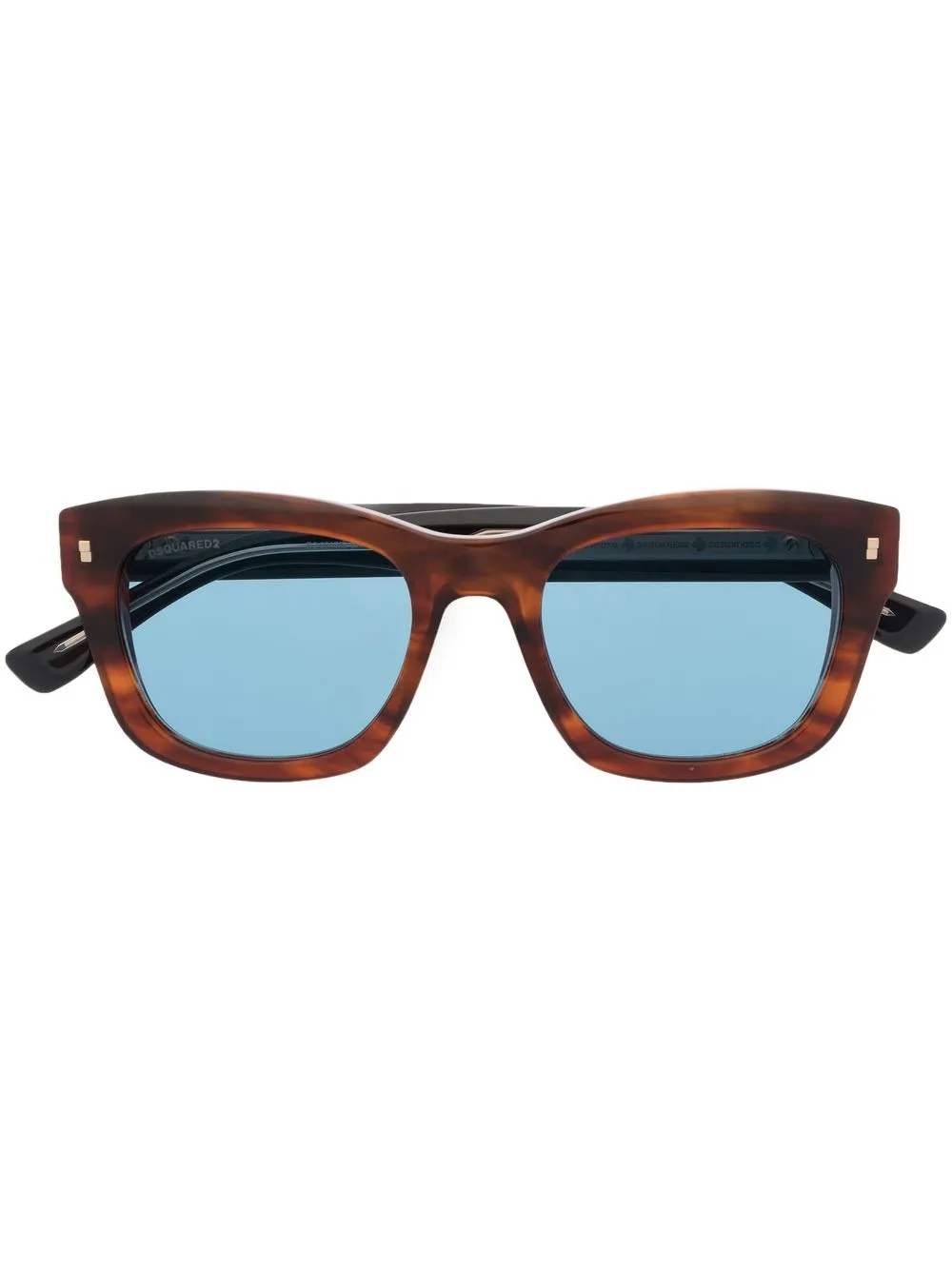 

Dsquared2 Eyewear lentes de sol con logo estampado - Negro