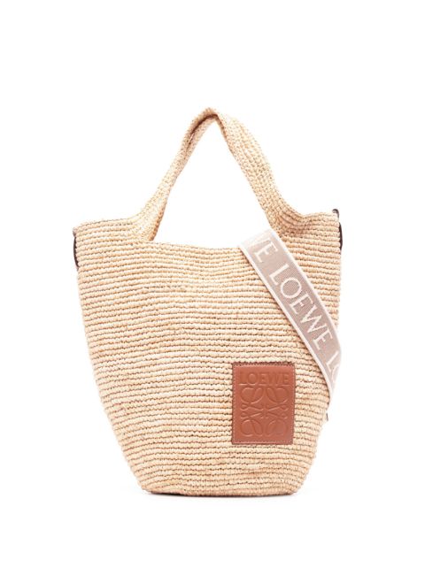 LOEWE woven tote bag Women