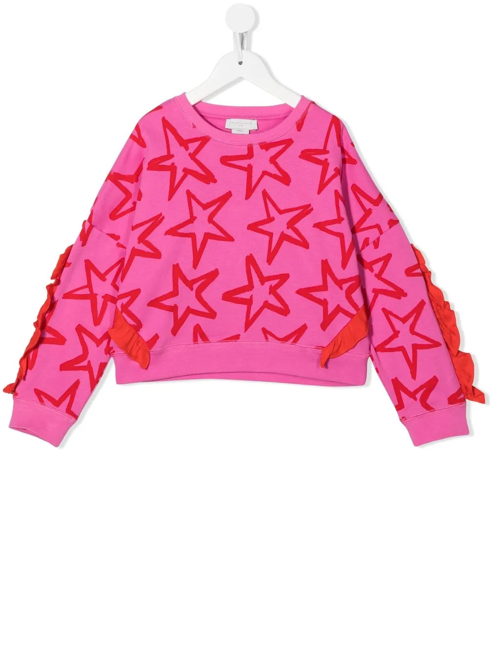 

Stella McCartney Kids star-print jumper - Pink