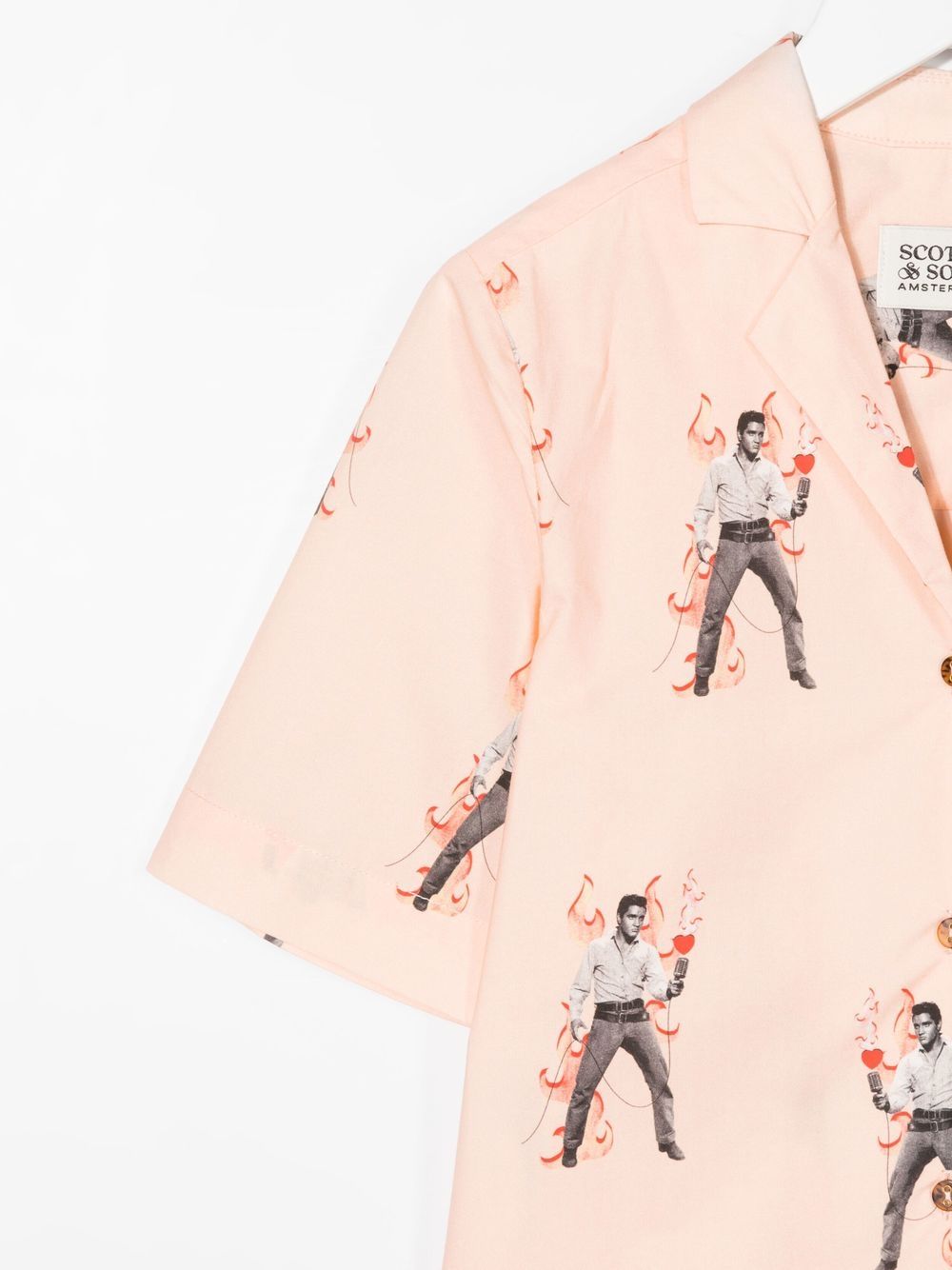 Scotch & Soda Elvis Presley Print Shirt - Farfetch