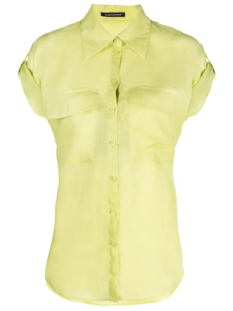 Luisa Cerano Lime Green Shirt Dress 758296 3342 0348