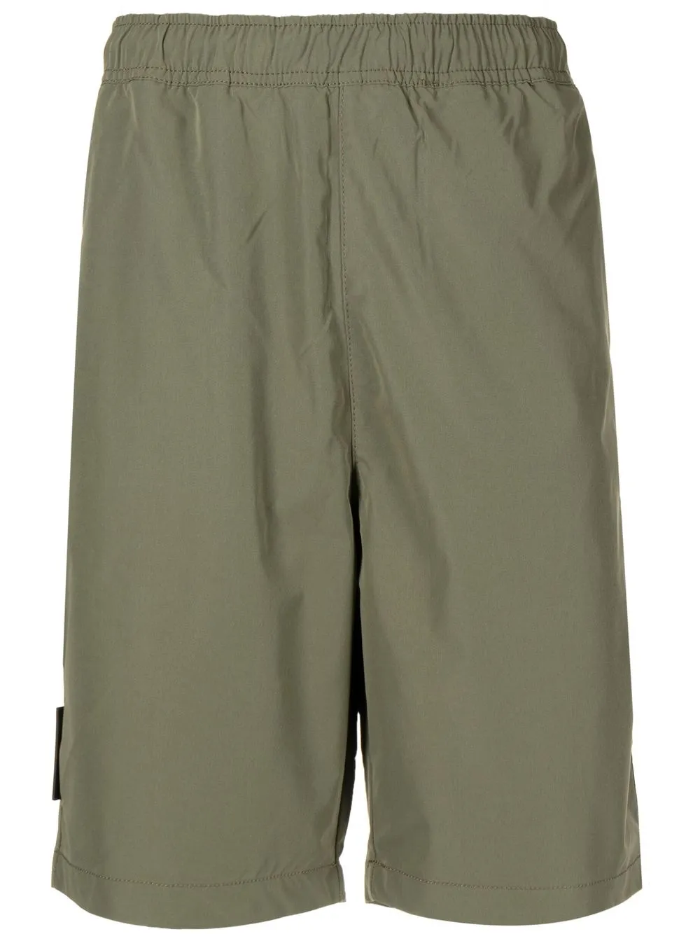 

AAPE BY *A BATHING APE® bermudas con parche del logo - Verde