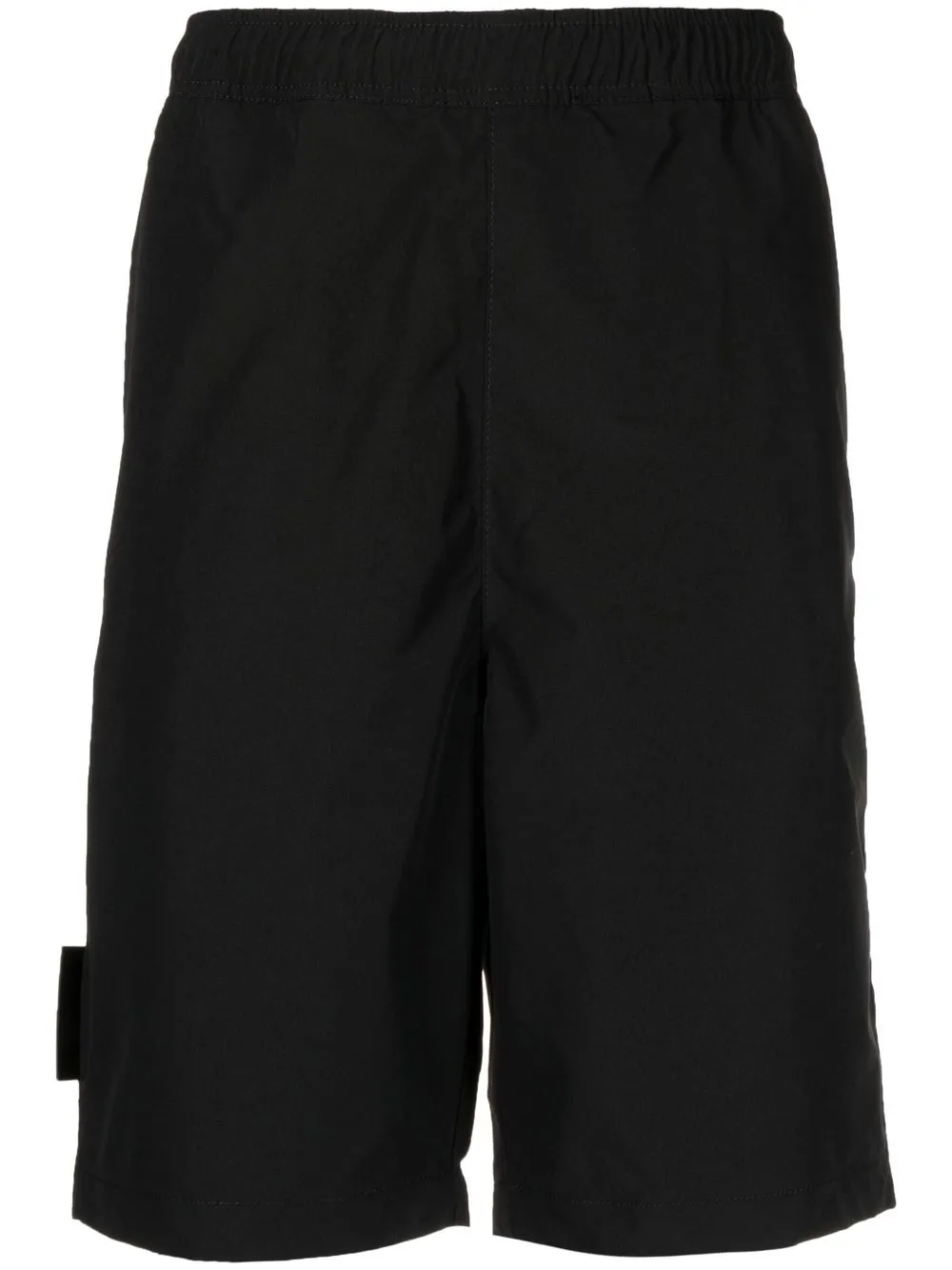 

AAPE BY *A BATHING APE® bermudas con parche del logo - Negro