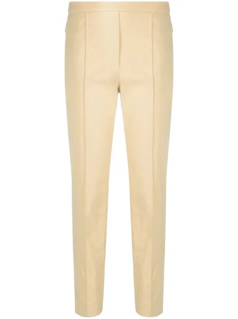 tapered tailored trousers