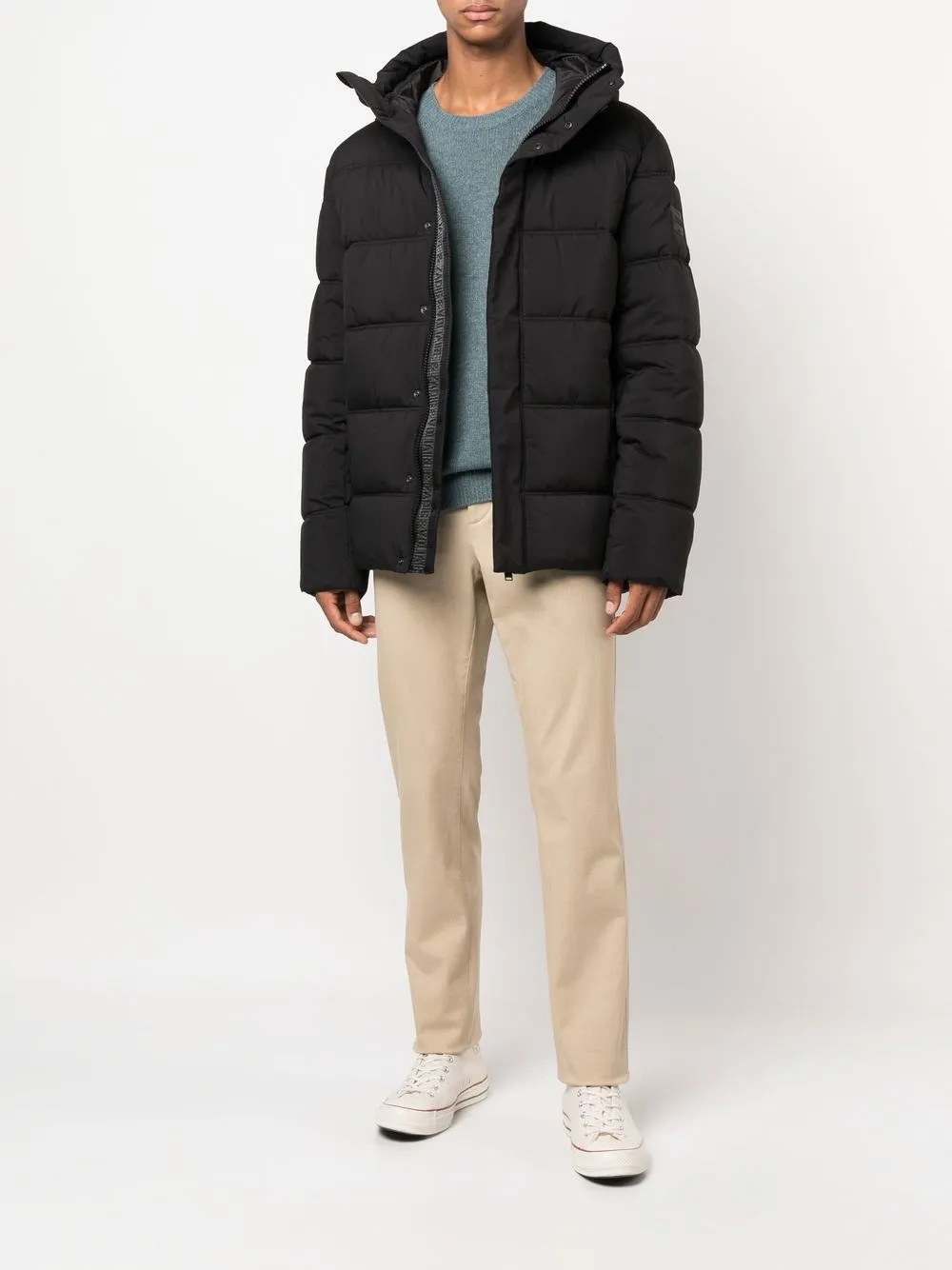 Zadig&Voltaire Jack met capuchon - Zwart