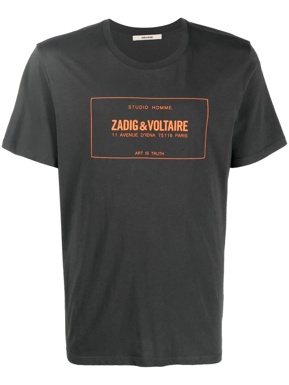 

Zadig&Voltaire playera Ted - Gris