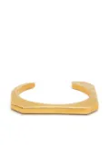 Zadig&Voltaire geometric-cut cuff bangle - Gold