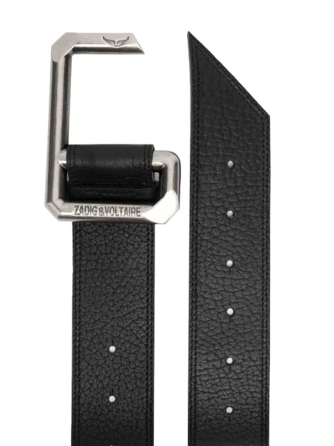 Zadig&Voltaire logo buckle belt LWBT00038 - 1