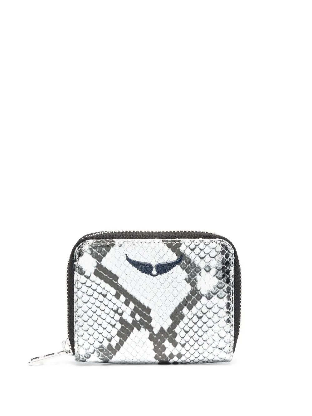 

Zadig&Voltaire mini ZV coin purse - Silver