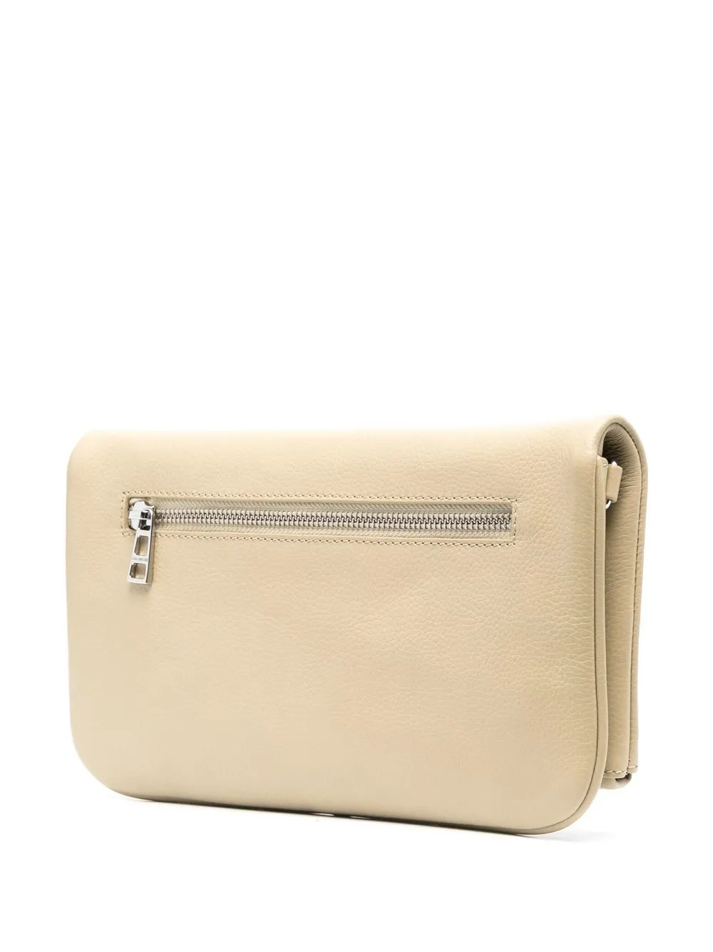 Zadig&Voltaire Rock clutch met logoplakkaat - Beige