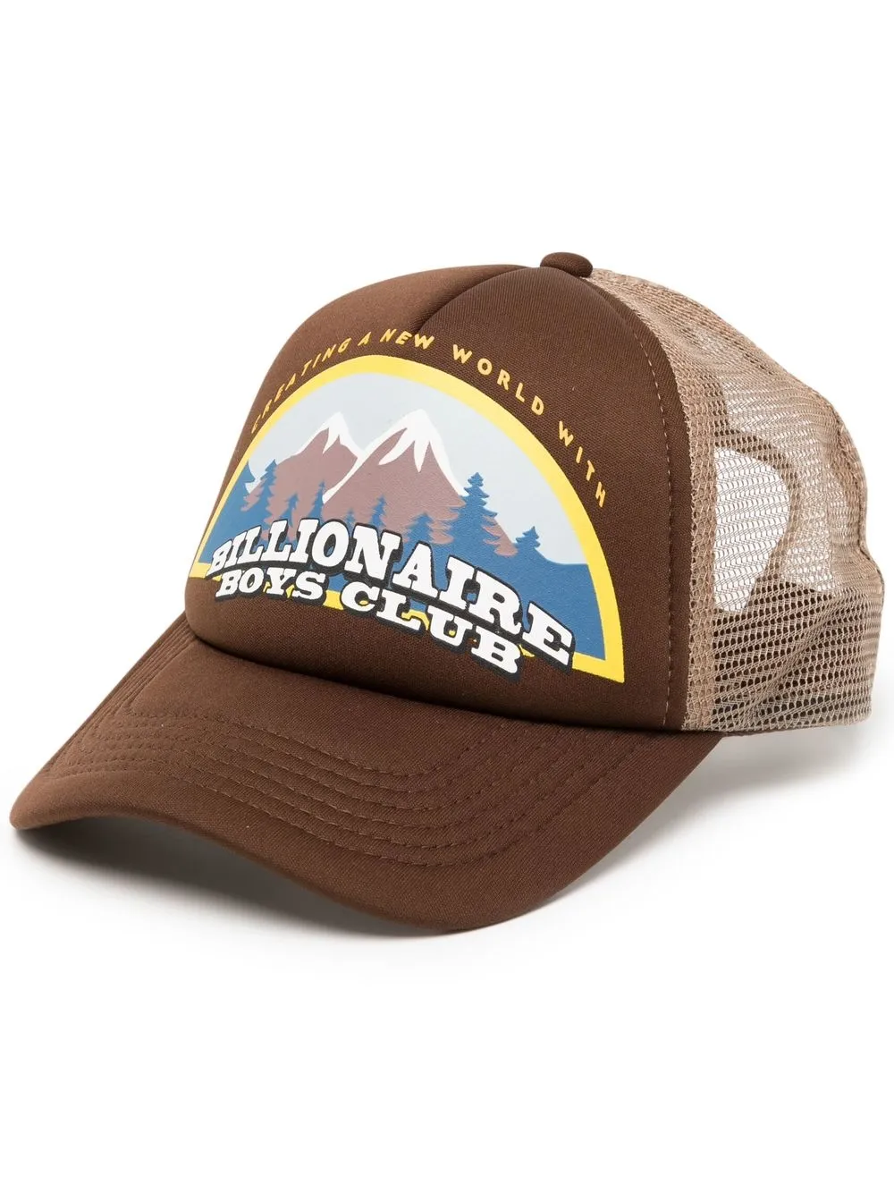

Billionaire Boys Club logo baseball cap - Brown