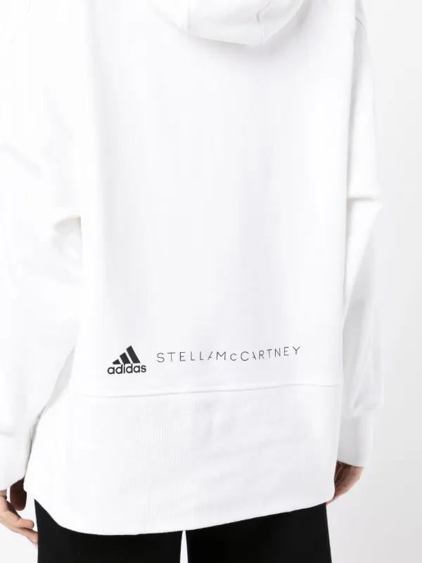 Adidas By Stella McCartney ロゴ オーガニックコットン パーカー 