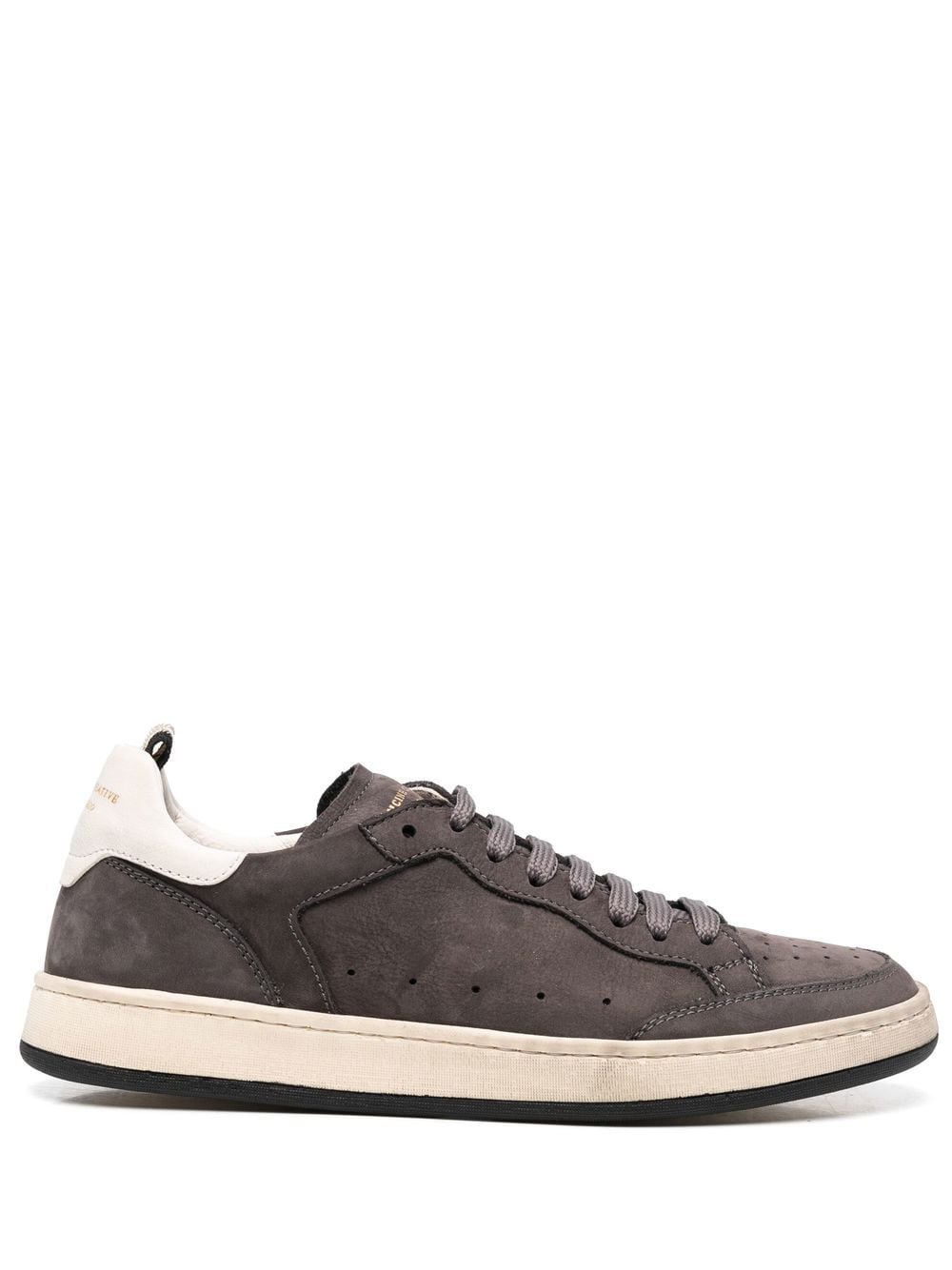 Officine Creative Panelled low-top Suede Sneakers - Farfetch