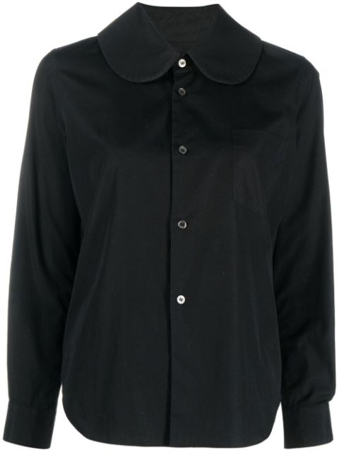 Comme Des Garcons 2000s Peter Pan-collar shirt Women