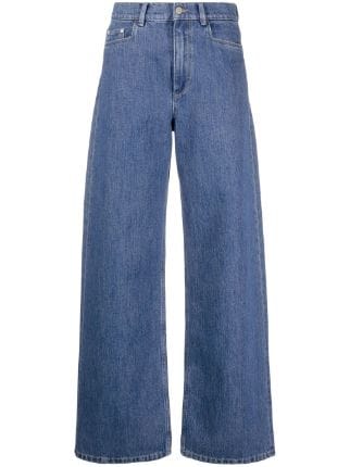 Wandler high-waisted wide-leg Jeans - Farfetch