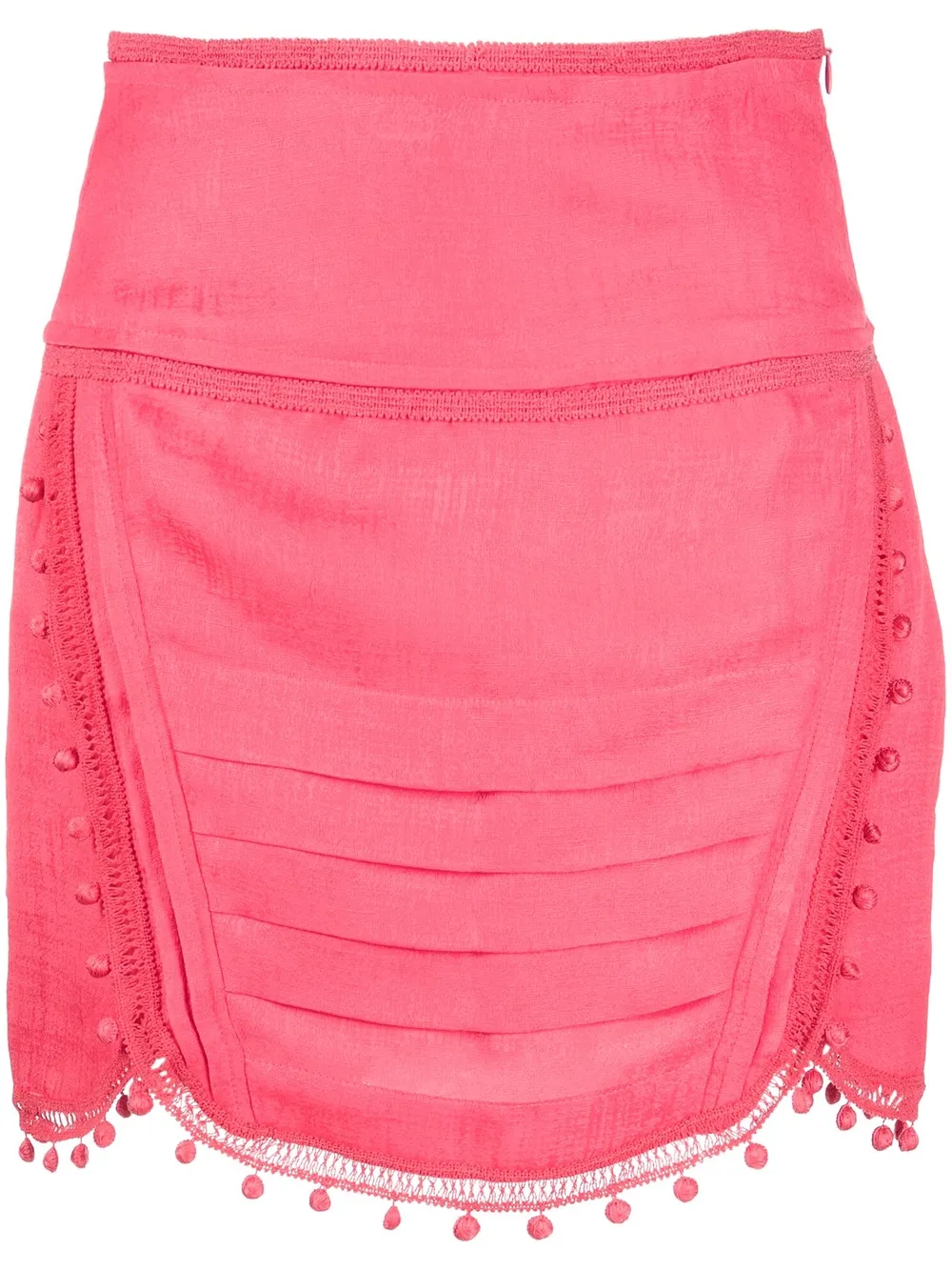 

IRO high-waisted fitted mini skirt - Pink