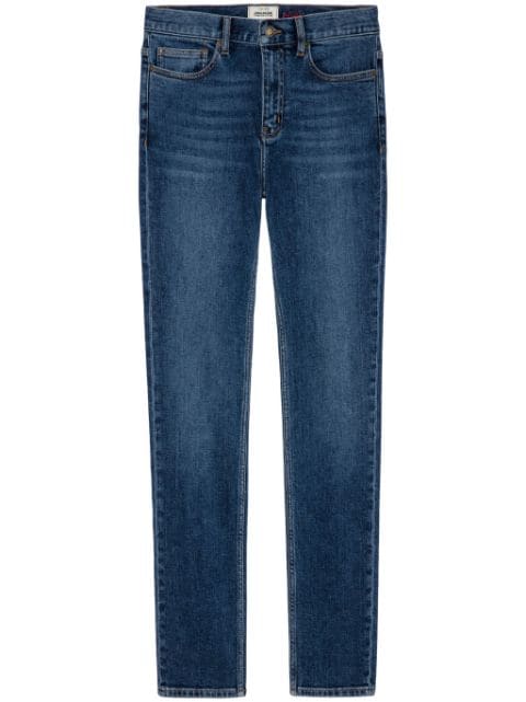 Zadig&Voltaire mid-rise slim-cut jeans