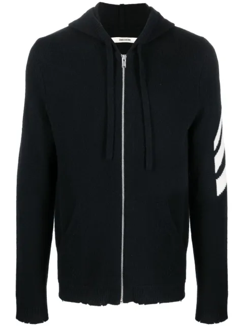 Zadig&Voltaire cashmere zip-up hoodie