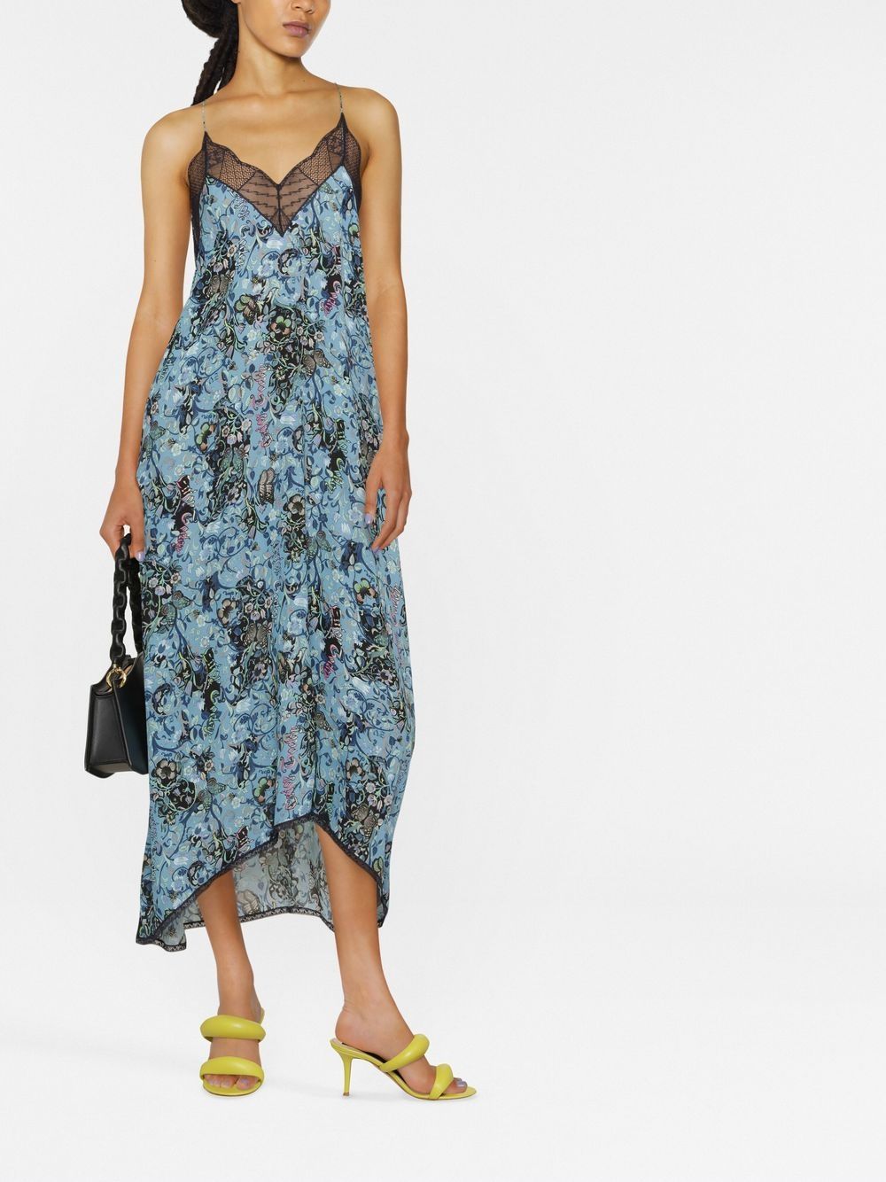 Zadig&Voltaire Risty Boho floral-print Midi Dress - Farfetch