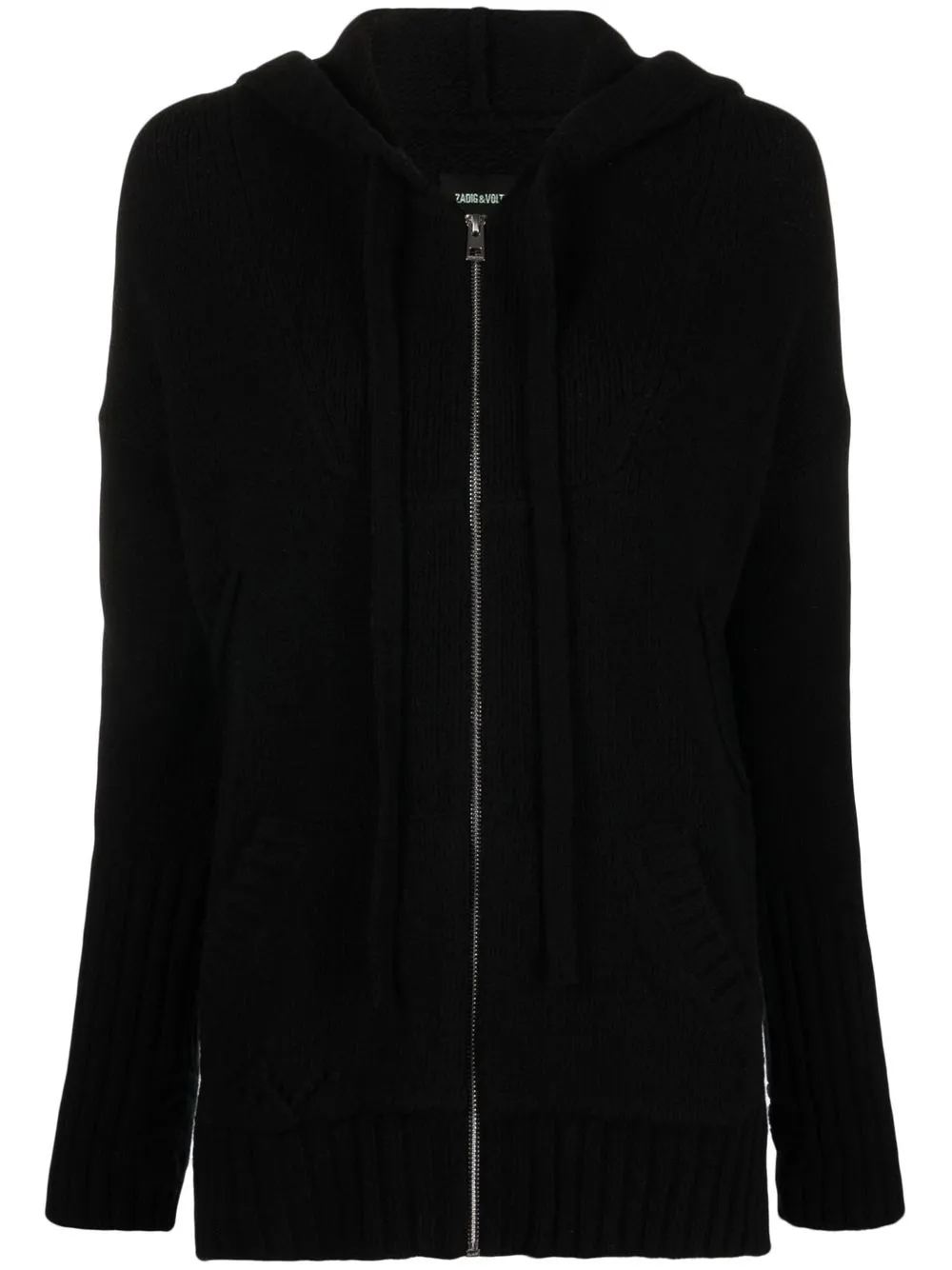 

Zadig&Voltaire Salma We Amour zip-up hoodie - Black