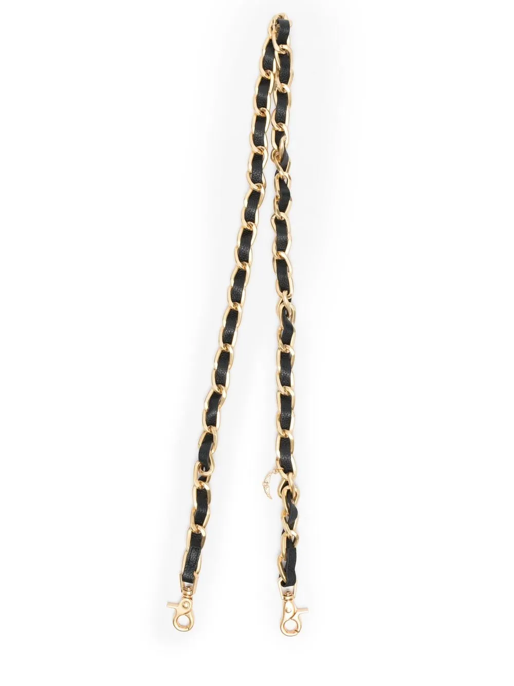 

Zadig&Voltaire chain and leather bag strap - Gold