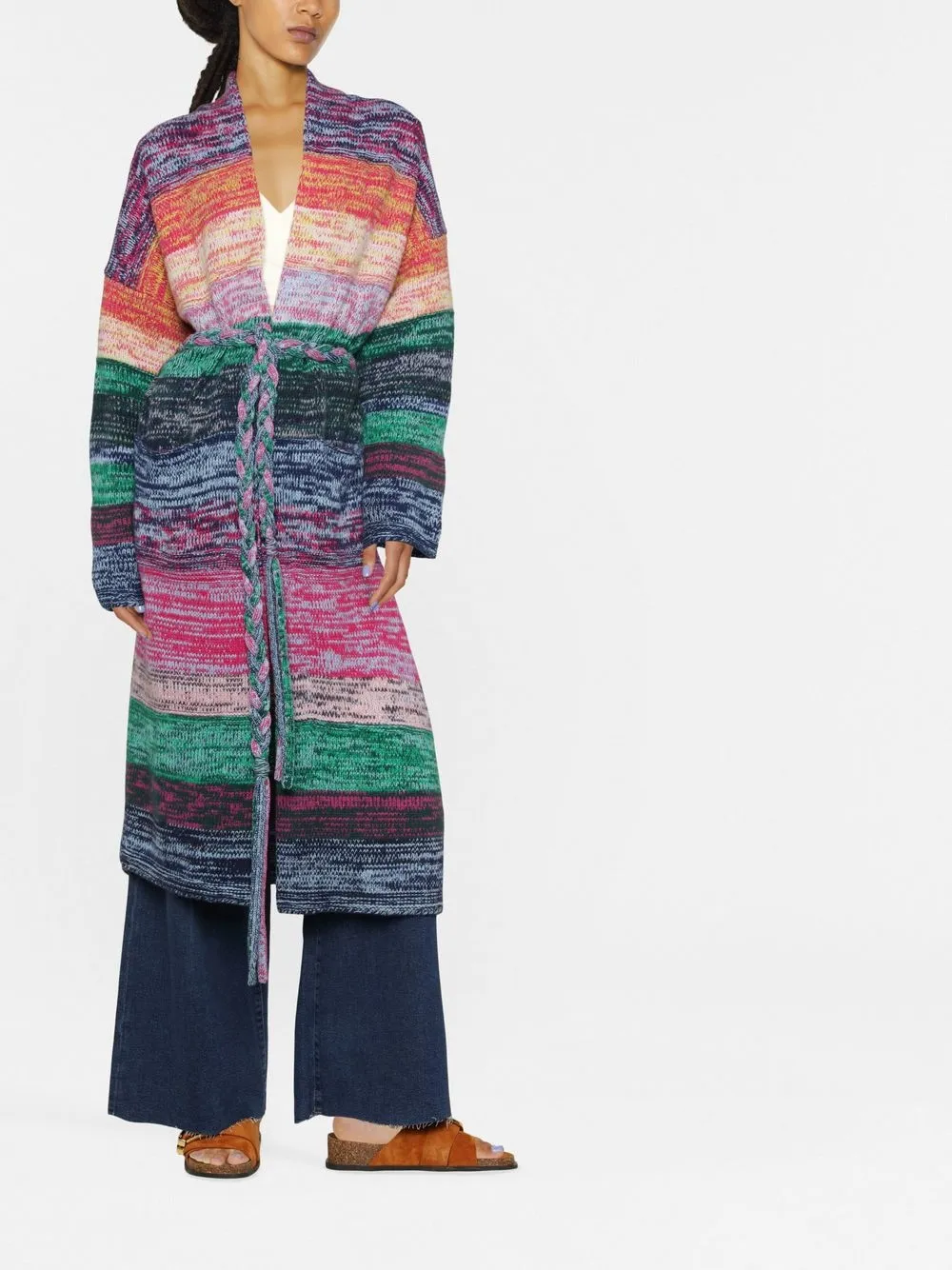Zadig&Voltaire Vest met ceintuur - Paars